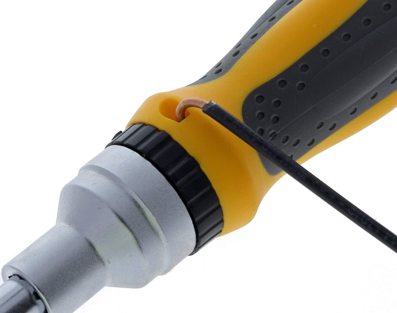 IDEAL Electrical 35-988 Ratch-A-Nut Screwdriver 9-In-1 Ratcheting Nut Driver with Screwdriver, Driver Bit Sets