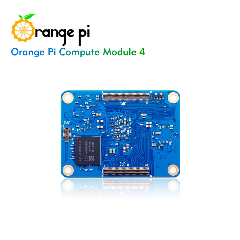 Orange Pi CM4 8G64GB RK3566 Quad Core 64 Bit Single Board Computer, Compute Module 4 with 64GB eMMC 1.8 GHz Frequency Wi-Fi & Bluetooth 5.0 Integrated RKNN NPU AI Accelerator (CM4 8G64G)
