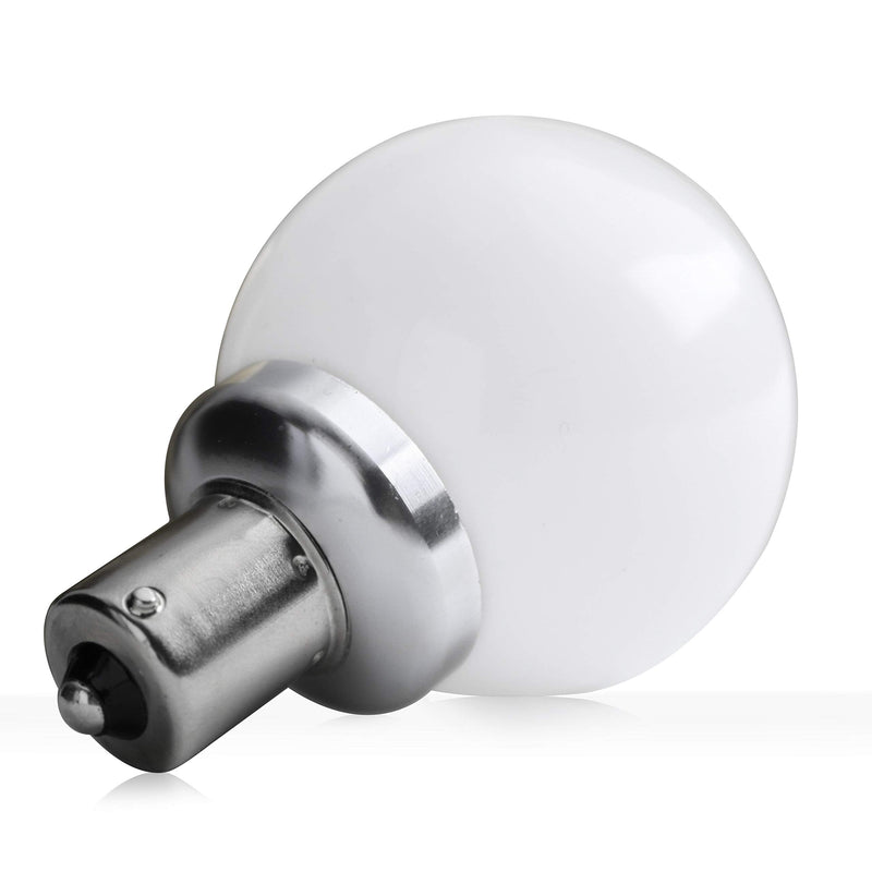 Leisure LED 12 Volt RV Led Light Bulbs BA15s 20-99/1141 1156 12V Vanity Replacement Bulbs for 5th Wheel Camper Trailer Motorhomes Marine Boat Interior Light Bulb 3000K Warm White 3 Pack(Warm White)