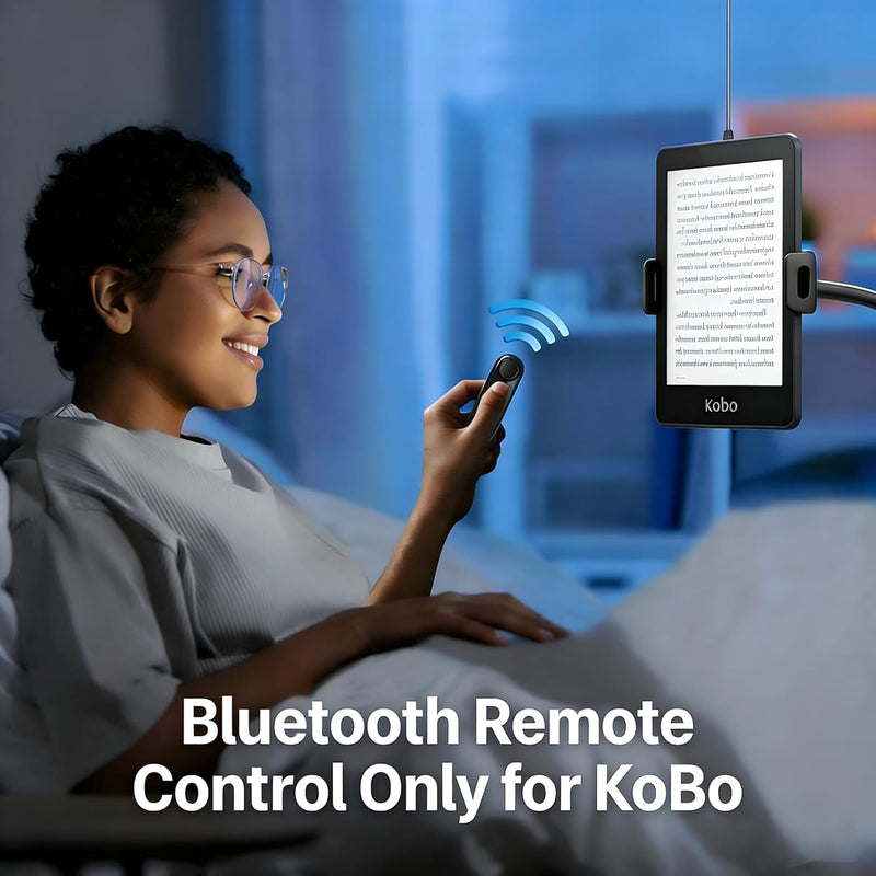 Remote Page Turner for Kobo eReaders, Zero-Latency, Bluetooth Connection | Remote Page Turner for Kobo E-Readers/BOOX E-Readers