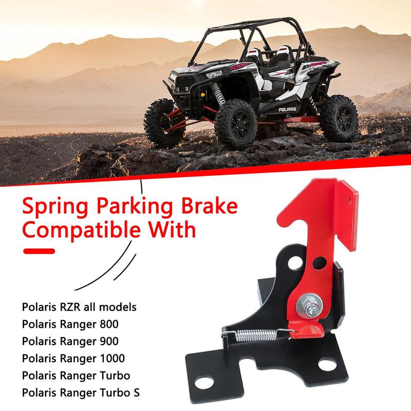 Parking Brake Heavy Duty Spring Parking Brake Thingy Accessories Compatible with Polaris RZR, Ranger 800,900,1000, Turbo,Turbo S