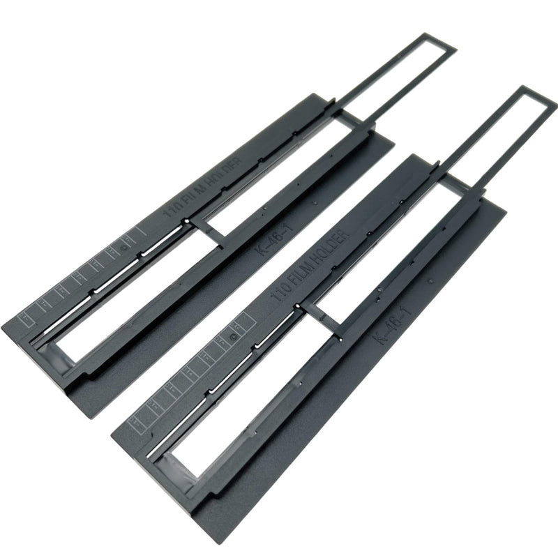 2X Negative Scanning 110 Film Holders for Epson Perfection V700 V750 | Fits Epson Perfection V700 V750 Scanner, 110 & 16mm Film Adapter, Pack of 2 2pcs 110 Film Holder