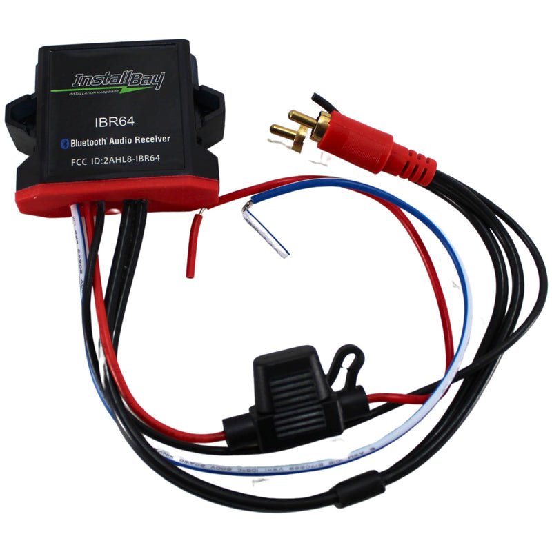 Metra IBR64 Universal Bluetooth Receiver with auto-Remote, Waterproof for Boat