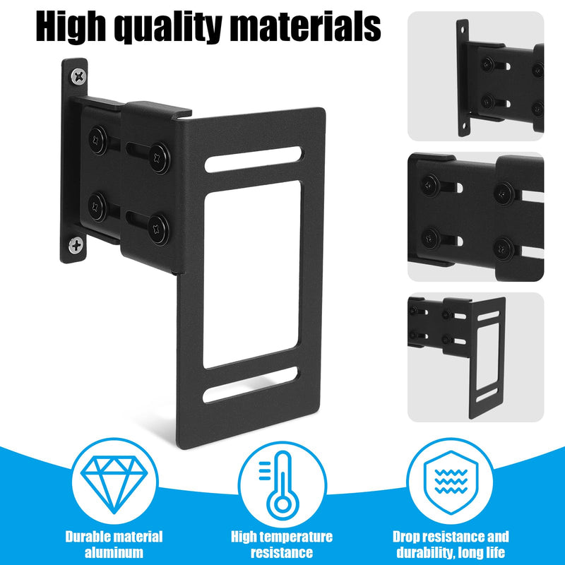 Novabright Aluminum Adjustable Doorbell Extender Compatible with Ring (2nd Generation) Brick Mount Extension Doorbell Mount Quality Aluminum Material for Brick Wall Visibility and Angle (1.5–4 Inch) 1.5–4 Inch