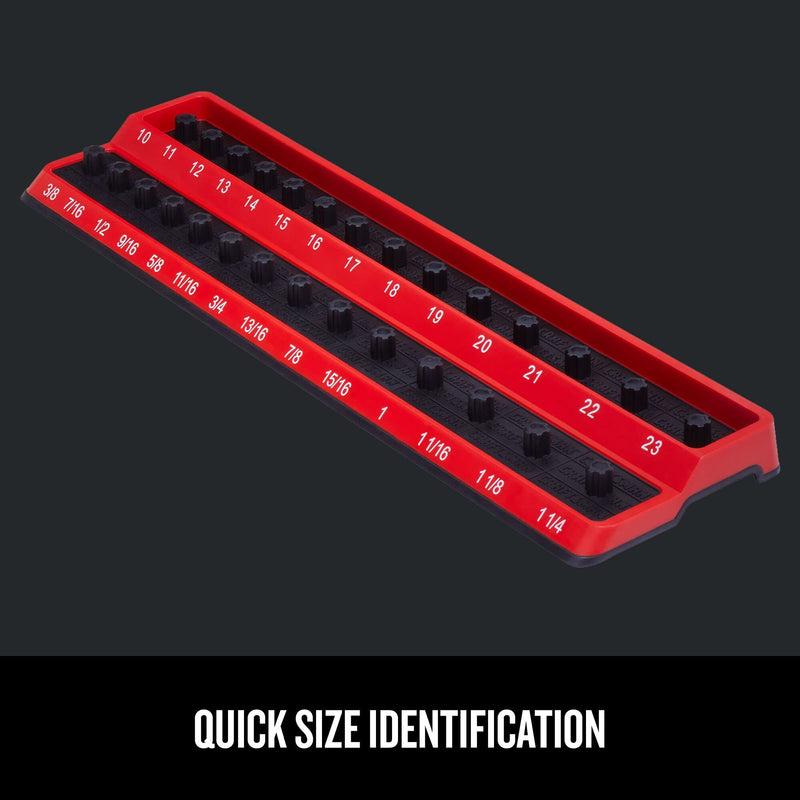 CRAFTSMAN Socket Peg Holder, Tool Tray Storage Organizer, 1/2 Inch Drive (CMMT99416) 1/2-Inch Drive Holder