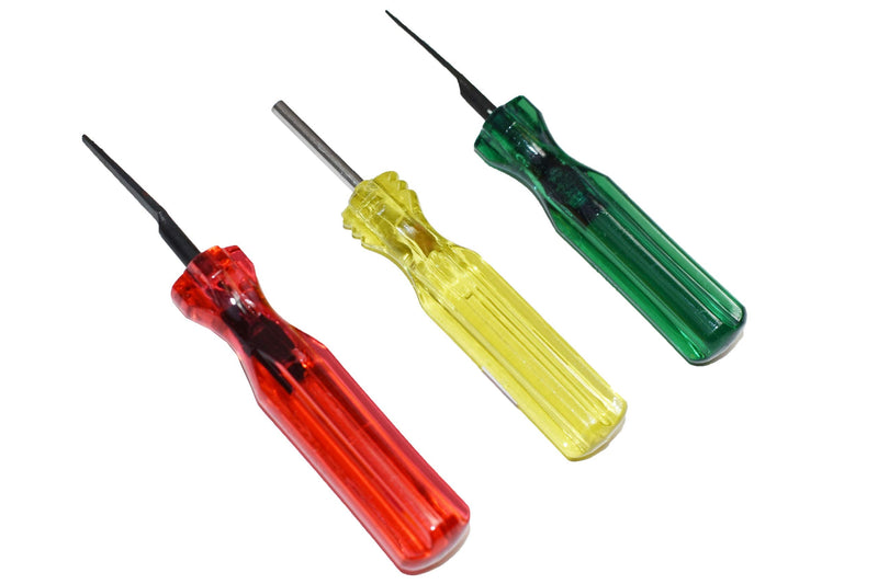 A-Team Performance - Weatherpack Extractor Tool - Pick Narrow .05" Pick Wide .09" and Picks Kit 3 Piece - Compatible with Chevrolet GMC Ford Mopar Chrysler (0660PT)