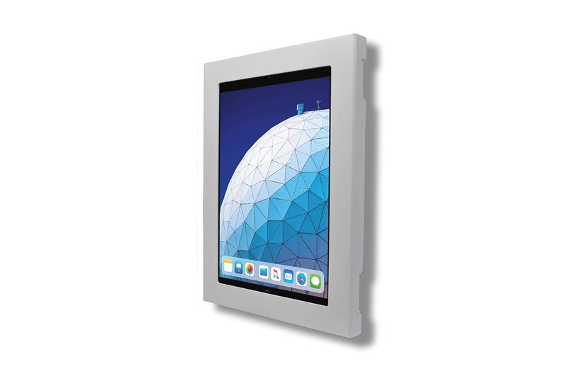 TABcare Locking Security Metal Case for Apple iPad 7/8/9 10.2" Tablet for Kiosk, POS, Store, Show Display (White, iPad 7/8/9 10.2) White iPad 7/8/9 10.2"
