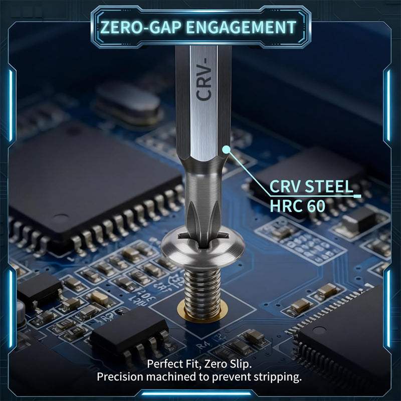 SHOWPIN 122 in 1 Precision Computer Screwdriver Kit, Laptop Screwdriver Sets with 101 Magnetic Drill Bits, Computer Accessories, Electronics Tool Kit Compatible for Tablet, PC, iPhone, PS4 Repair Grey