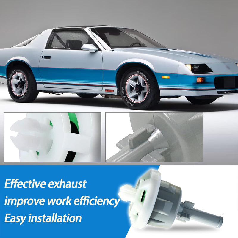 Fuel Tank Vent Valve Compatible with 1985-1992 Camaro/Firebird 5.0L 5.7L TPI TBI Gas Fuel Tank Vent Valve replace HT10033125 10033125 10029145 Compatible V6 & V8