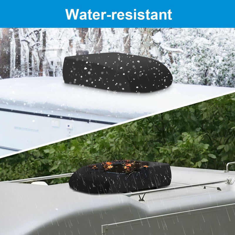 RV Camper Air Conditioner Cover Trailer AC Covers for RV Roof Unit, 600D Oxford Cloth Fits RecPro, TOSOT, FOGATTI 16K, Coleman Mach RV Air Conditioner Winter Covers for Outside - RV A/C Cover for Roof 43"L x 30"W x 15"H