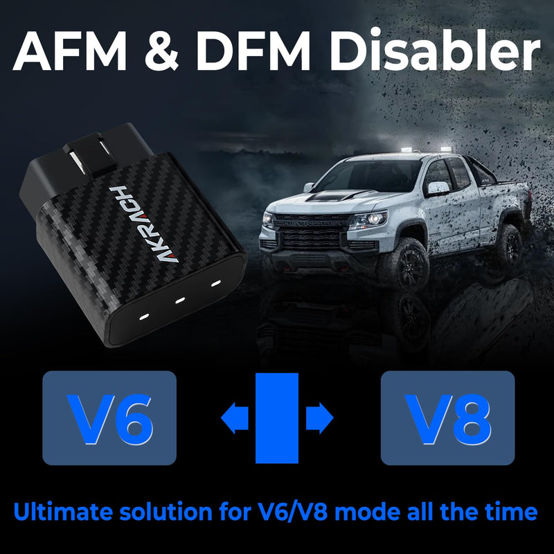 AFM Disabler Active Fuel Management Disabler, AFM/DFM Disabler Compatible with GM AFM Disabler 5.3 Silverado, Chevy Avalanche Tahoe GMC Sierra Yukon Denali Cadillac Escalade 4.3L 5.3L 6.0L 6.2L V6/V8