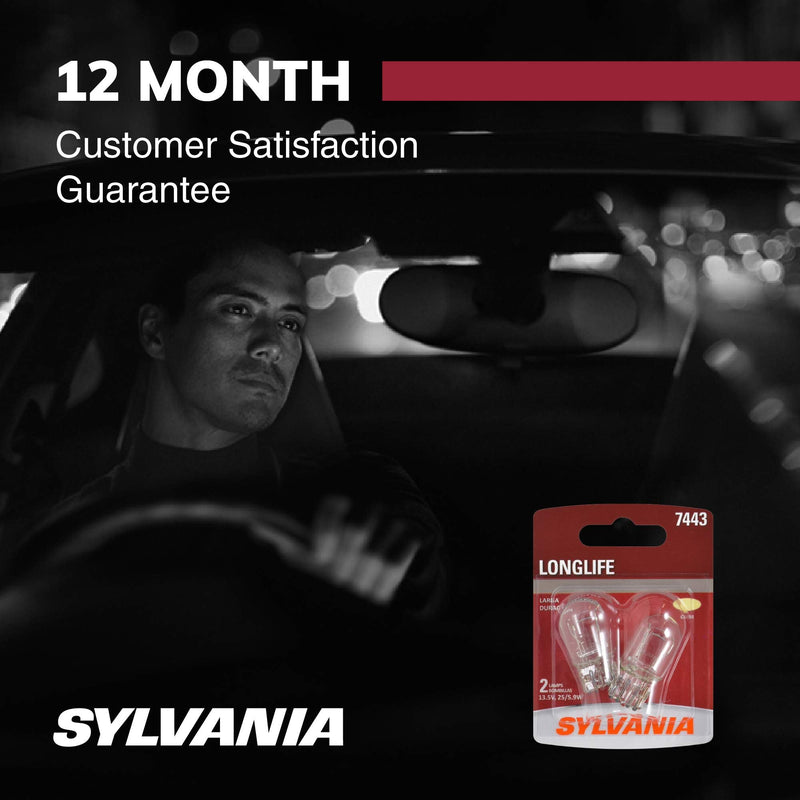 SYLVANIA - 9005 XtraVision Halogen Headlight Bulb - High-Performance Car Headlight - Halogen Light with No Glare - For Automotive - 2 Bulbs