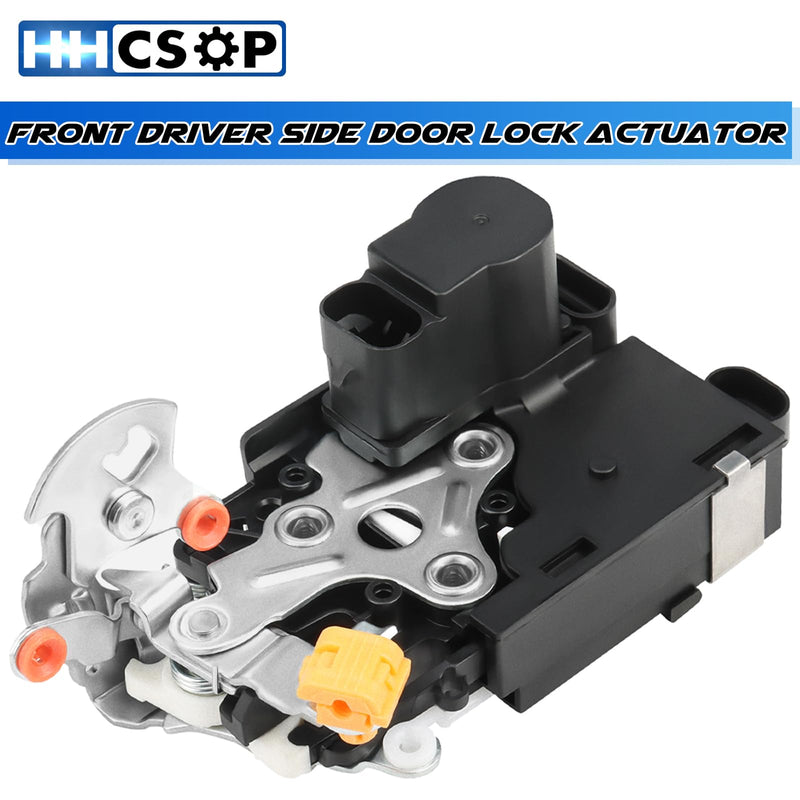 Front Left Driver Side Door Lock Latch Actuator Motor Replacement for Chevy Silverado Avalanche Suburban Tahoe Cadillac Escalade GMC Sierra Yukon 2001-2007 Replaces 931-318, 15110643, 15053681