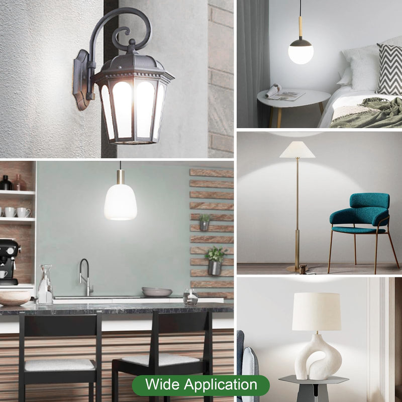 100Watt Equivalent LED Light Bulbs 5000K Daylight, Dimmable A19 LED Light Bulbs 14W 1500LM Bright LED Bulbs with E26 Standard Medium Base for Home Kitchen Bedroom Office Indoor, No Flicker, 16 Packs 5000k Daylight White