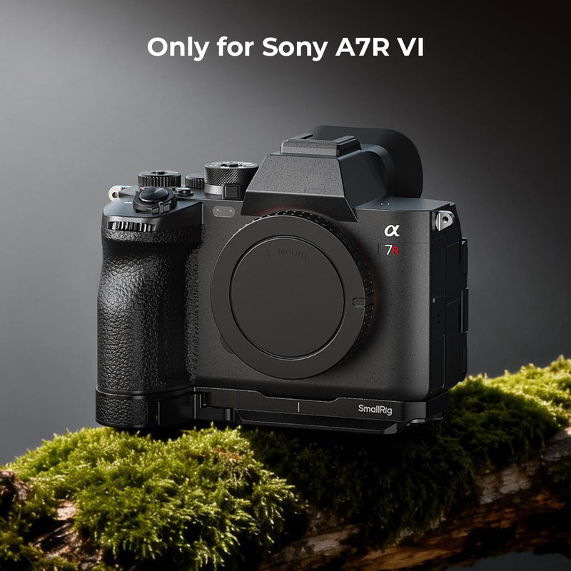 SmallRig A7R VI Baseplate, Mount Plate for Sony Alpha 7R VI, 98g Lightweight, Plate for Arca-Swiss, 1/4"-20 Threaded Holes, Ergonomics Design