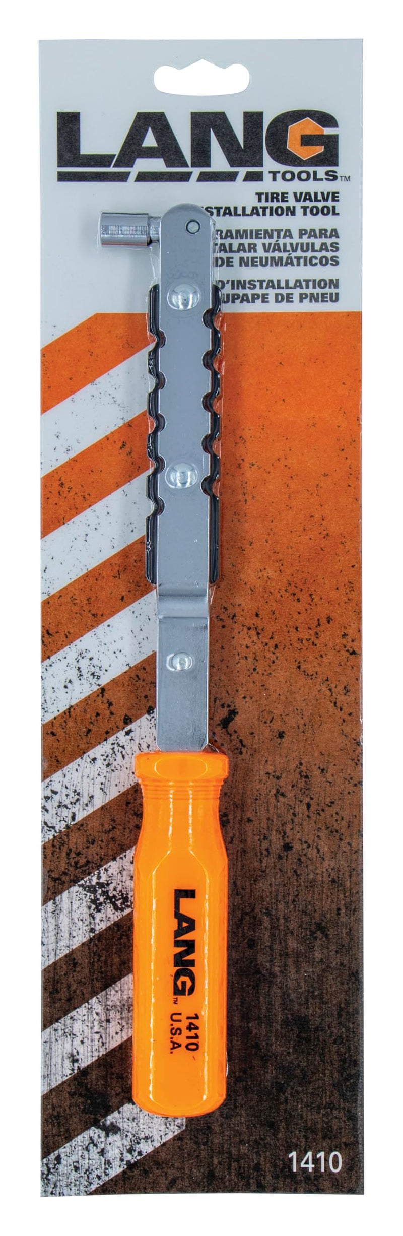 Lang Tools 1410 Tire Valve Installer, black