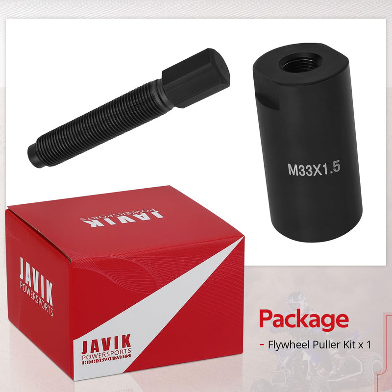 Flywheel Puller Remover Tool M33x1.5 for Yamaha YFZ450 YFZ450R YFZ450X WR250F WR450F Polaris Outlaw 500 Predator 500 Suzuki Ozark 250 Suzuki GSXR600 GSXR750 GSXR1000