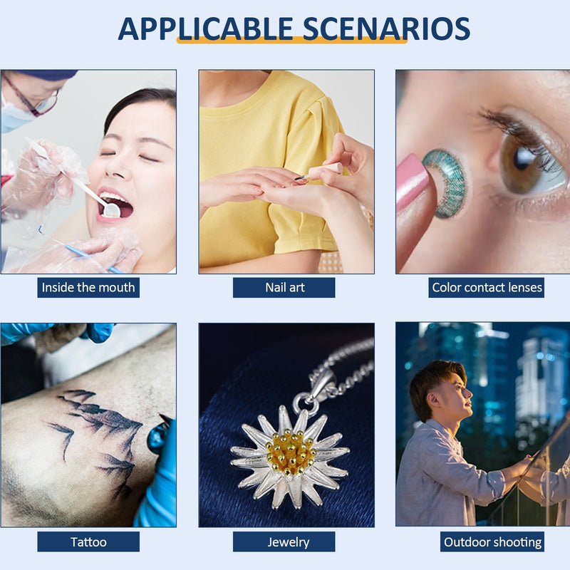 Dental Photography Aid Dental Fill Light Oral Cell Phone Camera Supplementary Light Camera Photo Light for Cosmetology Macro Photography Product Photography