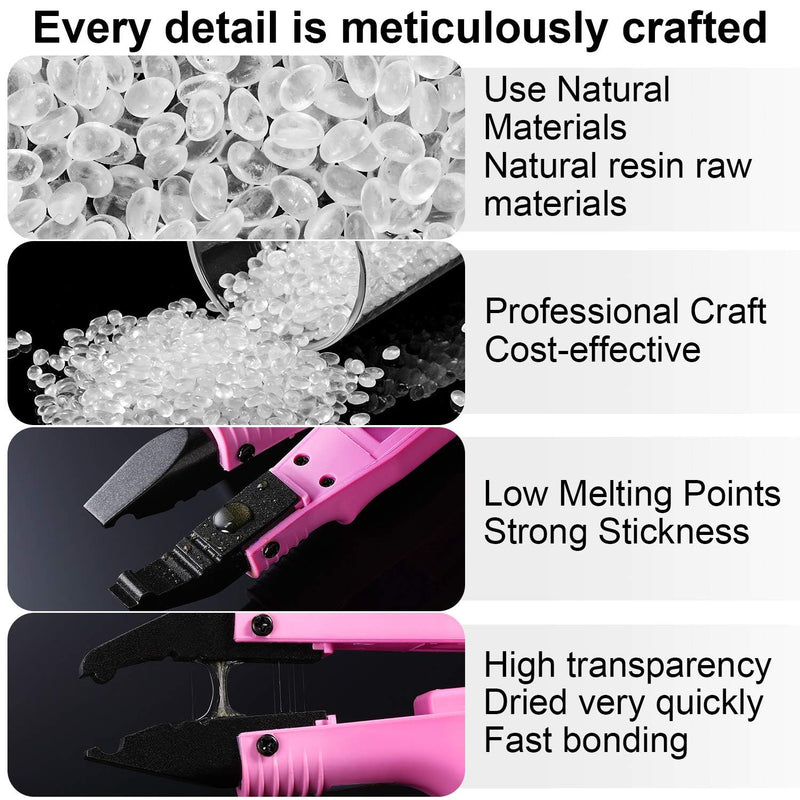 Maitys 200g 4000 Pcs Hot Melt Edge Bander Glue Hot Melt Glue Pellets Adhesive for Edge Banding Machine for EdgeBanding Machine Albums Envelope Seal Papers Viscous(Clear) Clear