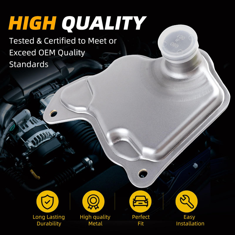 RE0F10D JF017E Transmission Filter Oil Pan Gasket Kit Compatible with Nissan Altima Maxima Quest Murano Pathfinder Infiniti Qx60 Replaces# 31728-29X0D 31726-3JX0A 31726-28X0A (1 filiter oil) 1 filiter oil
