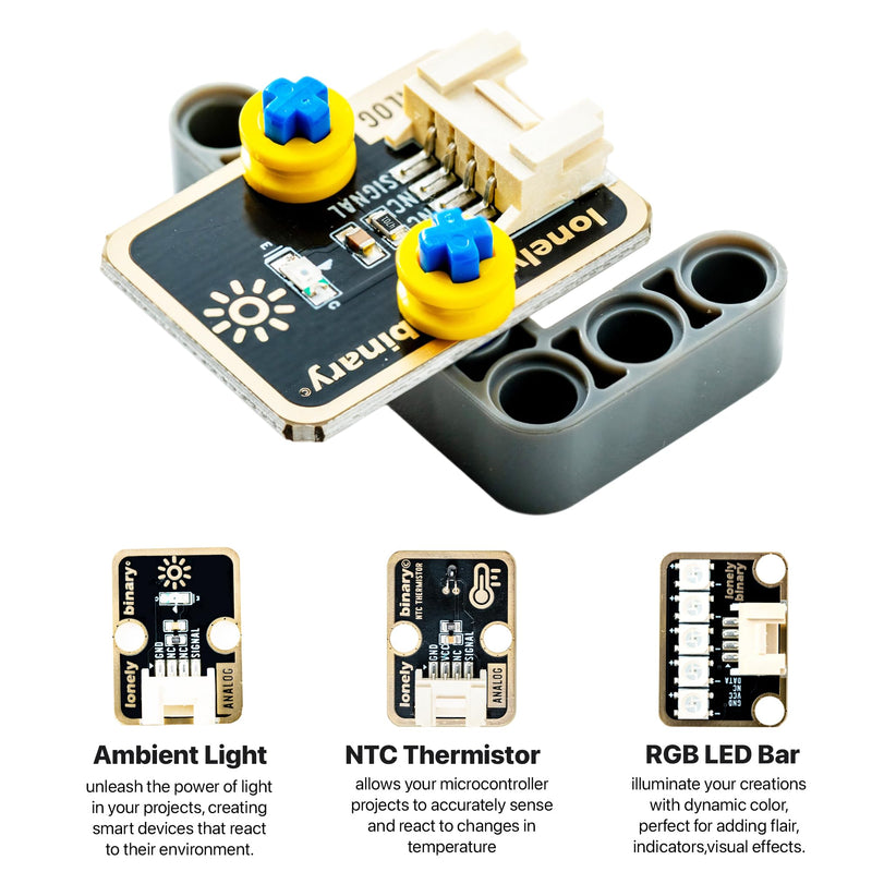 TinkerBlock UNO R3 Starter Kit with 12 Plug-in Sensor Modules, ATmega328P, Extension Board, Compatible with Arduino IDE, STEM & Electronics Learning-No Wiring Needed- Video Tutorials Uno R3 Starter Kit –12 Sensor Modules