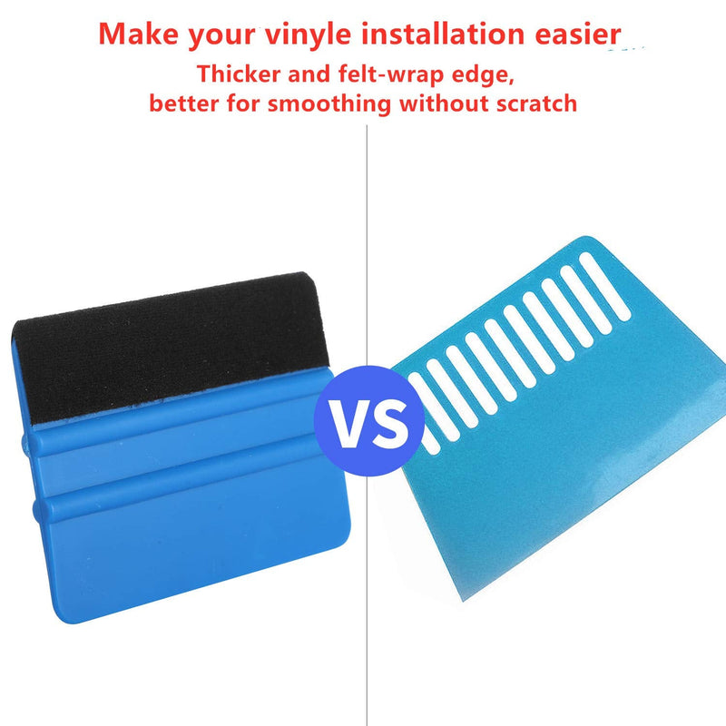 Car Window Film Tinting Tools, Window Tint Kit, Window Tinting Tools, Auto Vinyl Wrap Installation Kit, Window Tint Installation Tools, 8 in 1 Vinyl Wrap Kit with Squeegee for Window Tint