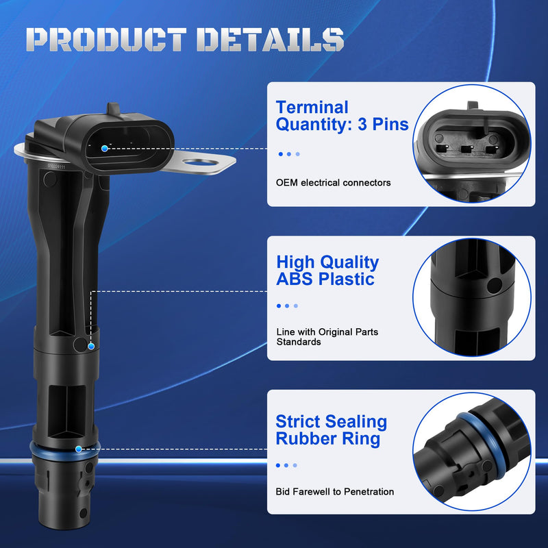 12561211 Camshaft Position Sensor Compatible with Chevy Silverado Tahoe Express Suburban GMC Sierra Envoy Yukon Savana Cadillac Escalade Hummer H2 PC273 917-715