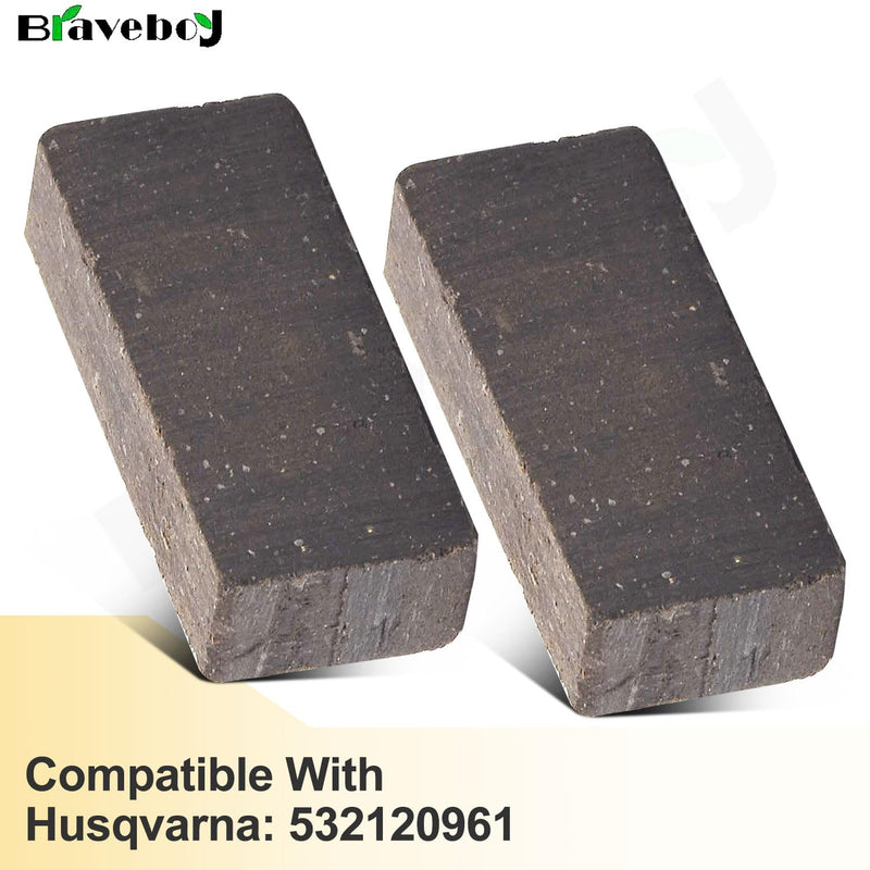 790006 799021 799021A Brake Puck/Brake Pad, Compatible With Craftsman/Poulan/Husqvarna 790006, 799021, 120961X, 532120961, for MTD 917-0678, 717-0678 (2 Pack) 2 Pack