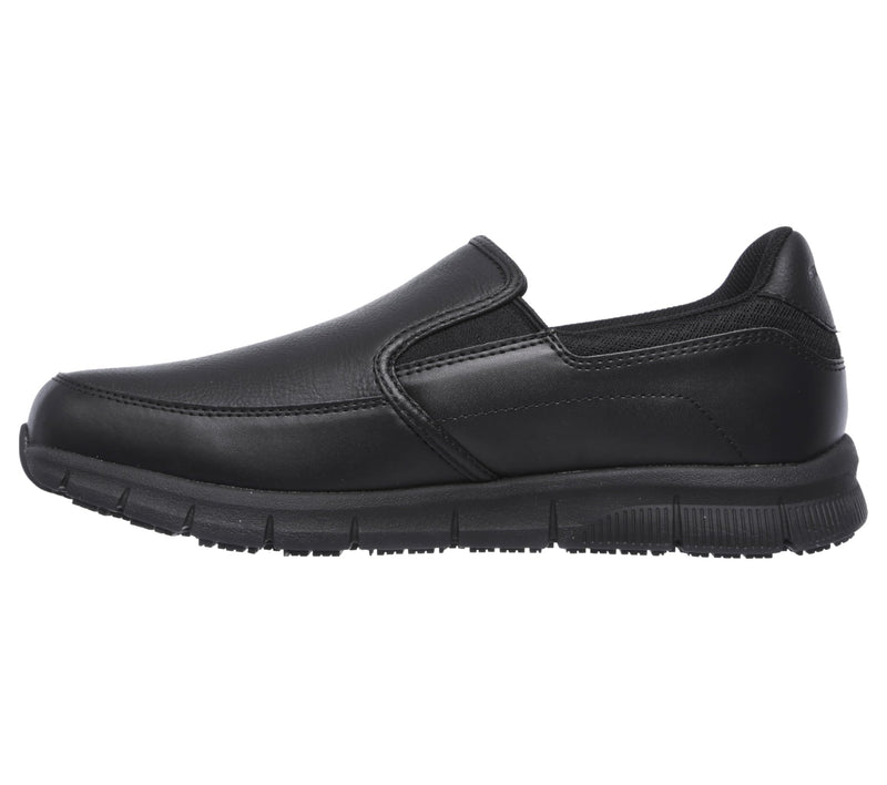 Skechers Men's Nampa-Groton 10.5 Wide Black