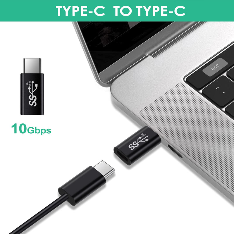 Type C to USB A,Type C Female to iPhone Male,Type C Female to Type C Male, iPhone Male toType C Female,Compatible iPhone 14 13 12 11 8,Laptop, PC, Power Bank and More Type C Devices C-A C-C