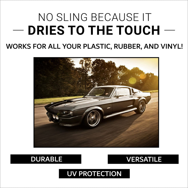 CAR GUYS Tire Shine Spray | The Perfect Shine | Durable and User Friendly Tire Dressing | Long Lasting UV Protection | 18 Oz Kit with Applicator Pad 18 Ounces w/ Applicator