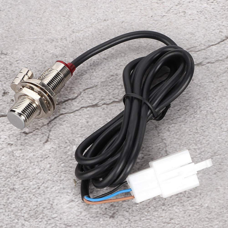 Aramox Speedometer Sensor Cable, Sensor Cable with 3 Magnet for Motorcycle Digital Odometer Speedometer