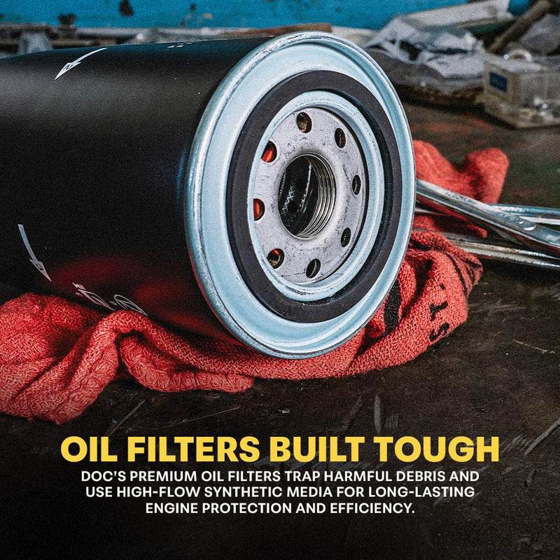 Doc's Diesel Oil Filter D11880 | Compatible with Jeep Wrangler/Gladiator 3.0L EcoDiesel 2020+, RAM 1500 3.0L EcoDiesel 2020+ | Replaces 68507598AA, 68498720AA