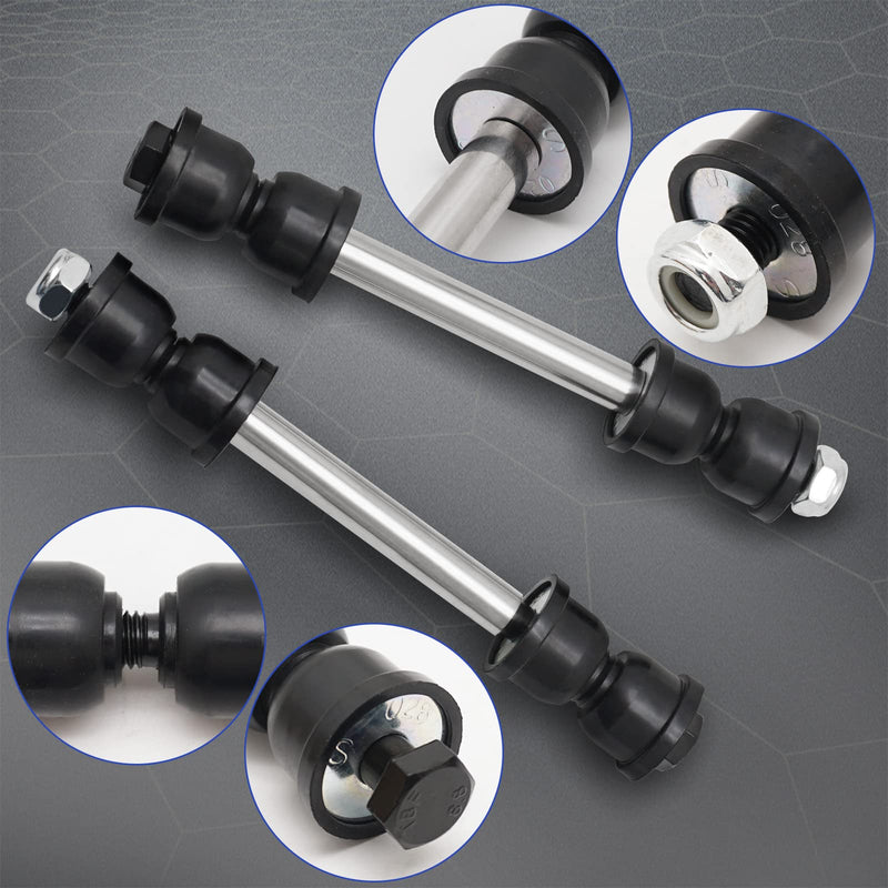 K700432 Front Stabilizer Sway Bar End Links for 2007-2016 Chevy Silverado 1500 Avalanche Tahoe Suburban/GMC Sierra Yukon/Cadillac Escalade K700538 K700432