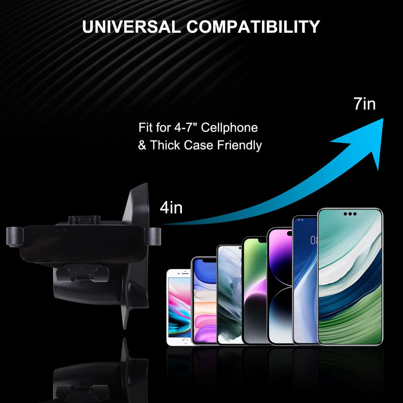 Car Mobile Phone Holder The Navigation Screen Compatible with Ineos Grenadier 2020-2026 Adjustable 360° Central Control Phone Holder Accessories (Left,Style B) Left,Style B