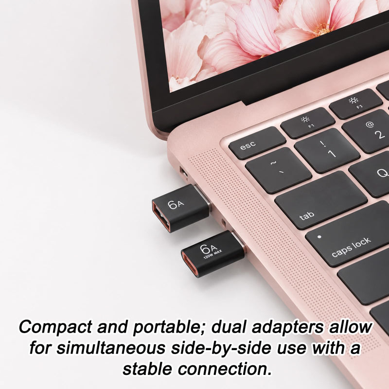 10pcs USB to USB C Adapter, USB A to C OTG Converter (Black) | Aluminum Alloy USB A to USB C Adapter Combo Pack Supports OTG Charging & Data Transfer for Devices