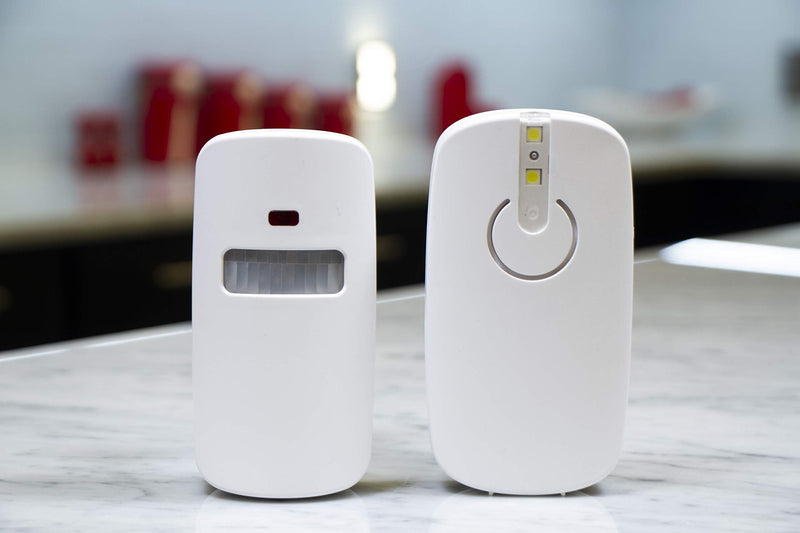 Power Gear Motion-Sensing Driveway Alarm, Battery Operated, Flashing LED Light, Wireless, Easy to Install, Home Protection, Indoor or Outdoor Security, Up to 25ft. Detection Range, 36014-S1 1 Pack