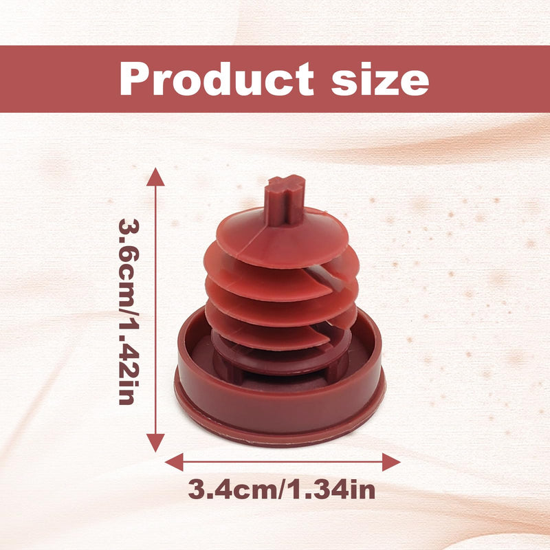 Hydraulic Power Steering Pump, Power Steering Pump Reservoir Cap Plug Cover, Red Reservoir Cap Plug Cover Compatible with Honda for Acura (Pack of 2)