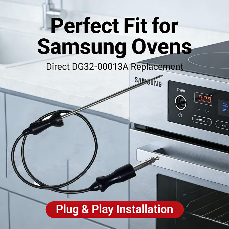 DG32-00013A Range Oven Meat Probe Sensor for Samsung Oven Meat Probe DG32-00013A Oven Meat Temperature Probe