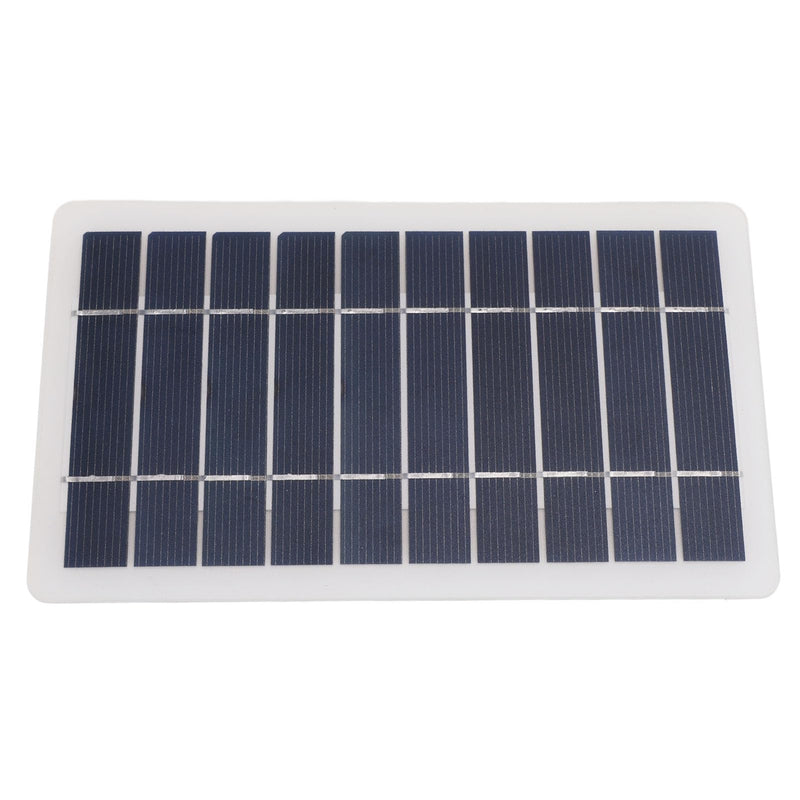 Generic 5WSolarPanelCharger, HighEfficiencyMonocrystallineSiliconUSBSolarPanelwithFastChargingforLaptopRadioMobilePhoneCampingHiking