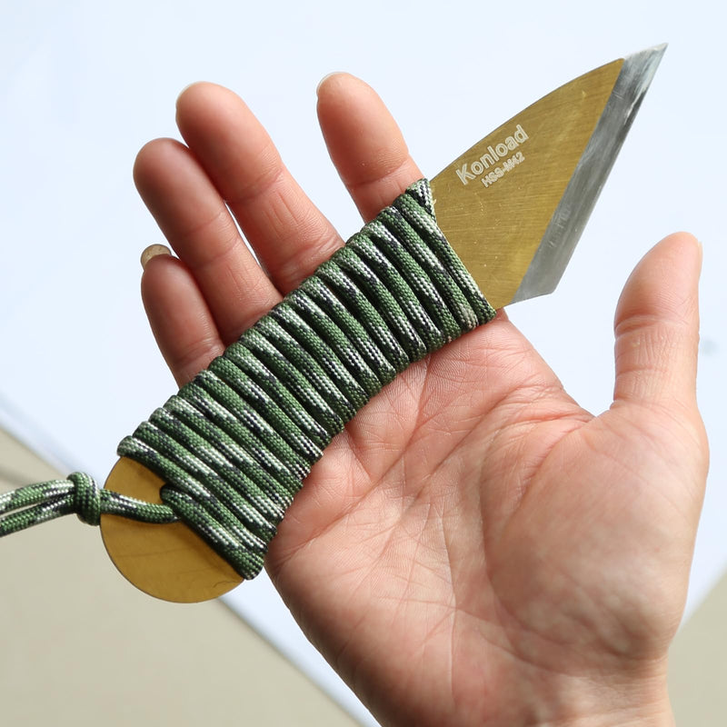 Professional Grafting Knife -Japanese Kiridashi Knife (HRC66-69) Single Blade/Right Hand/Full-Tang Design Garden Tools for Precision Grafting Tool Camo
