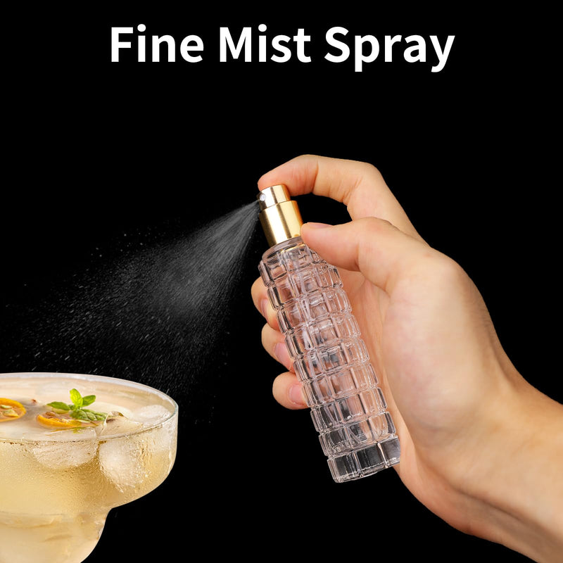 Cocktail Atomizer Sprayer - 1oz / 30ml, Cocktail mister Vermouth Spritzer Bitters Spray Bottle for Cocktails Portable Perfume Refillable Sprayer 1