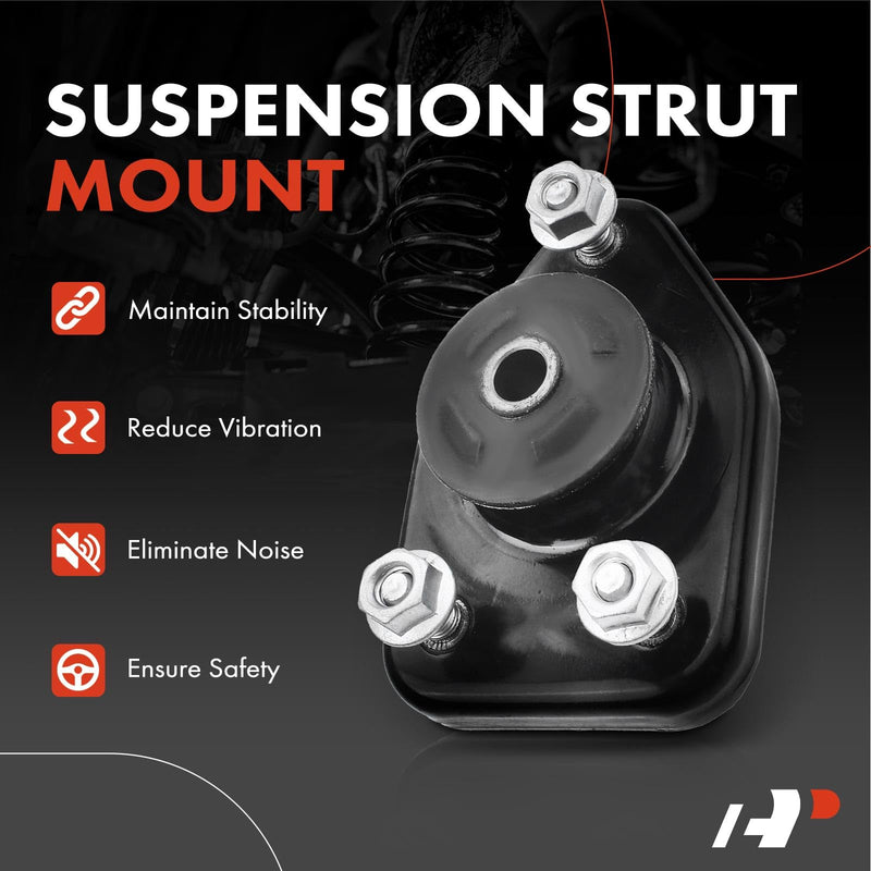 A-Premium Rear Suspension Strut Mount Compatible with BMW E82 Series X3 2004-2010 Driver or Passenger Side Set of 1
