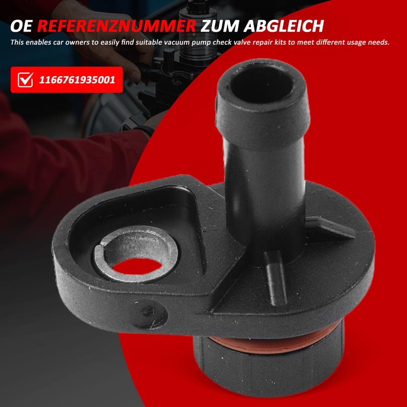 11667619350,11667575325 Brake Vacuum Pump Check Valve Suitable For BMW 2008-2017 3,5,6,X3,X5,X6 Series E90 E93 E92 F07 F10 F06 F12 F13 F25 E70 E71