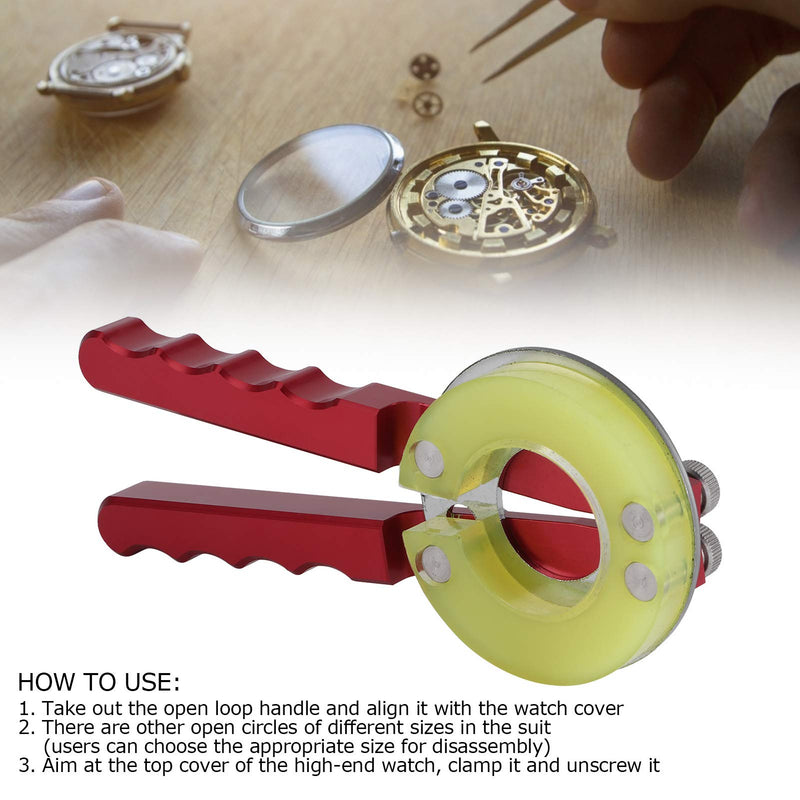 Fydun Watch Bezel Removal Tool Watch Repair Kit Watch Bezel Ring Opener Removal Tools Glass Kits Changing Watchmaker Remover Set Accessories