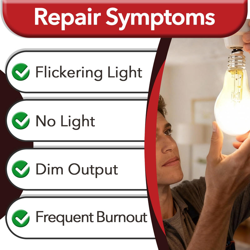 16 Pcs 043168787963 78796 Halogen Light Bulbs, 43W 120V with E26 Base | Full 360° Light Beam, Clear Dimmable Lighting, Fits Various Indoor Lamps, Direct Model Replacement, Tool-Free Quick Install 16