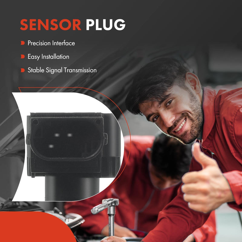 A-Premium Ride Height Level Sensor Compatible with Land Rover Range Rover, 2003 2004 2005 2006 2007 2008 2009, V8 4.2L 4.4L, Front Right (Passenger Side), Replace# RQH000121, LR020627 Front Passenger