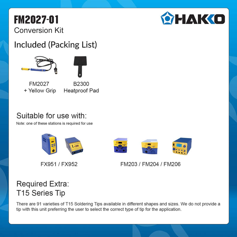 Hakko FM2027-01 Soldering Iron Iron Only