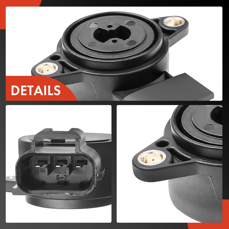 A-Premium TPS Throttle Position Sensor Compatible with Mitsubishi Lancer 2002 2003 2004 2005 2006 2007 L4 2.0L SOHC Sedan, Replace# MD615571, 726015W50