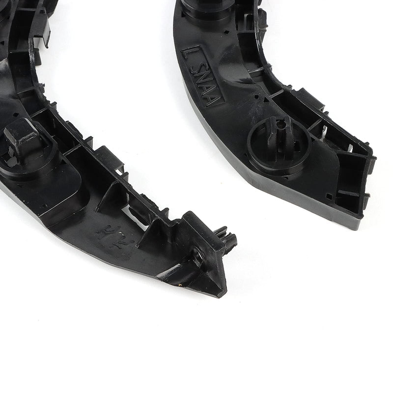 Pair Plastic Front Bumper Bracket Left & Right Driver&Passenger Side for 2006 2007 2008 2009 2010 2011 Honda Civic Sedan, 71193-SNA-A02 71198-SNA-A02, Replaces HO1043114 HO1042114 2006-2011 Civic Bumper Bracket